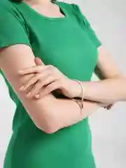Белый браслет детский, женский, плетеный