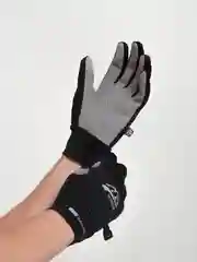 Черный перчатки спортивные, для фитнеса