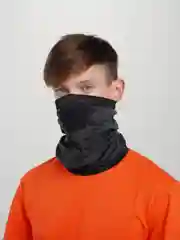 Угольный снуд утепленный GolovEnjoy, балаклава, бафф