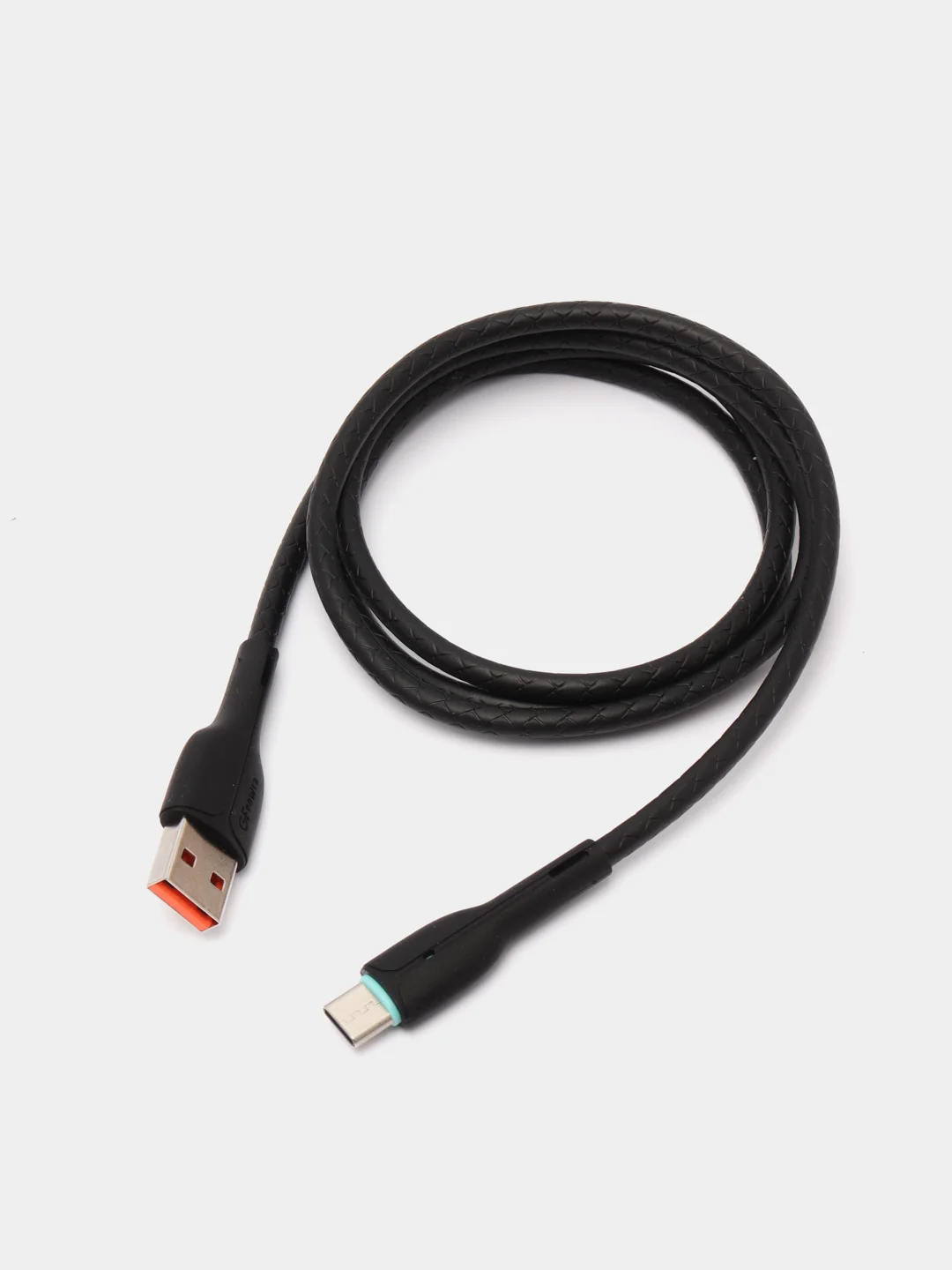 Черный кабель USB-Type C GFPower F16T, 1 м
