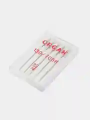 Оливковый иглы ORGAN универсальные 5 шт, в блистере для бытовых швейных машин