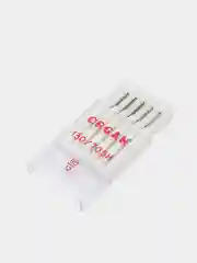 Золотистый хаки иглы ORGAN универсальные 5 шт, в блистере для бытовых швейных машин