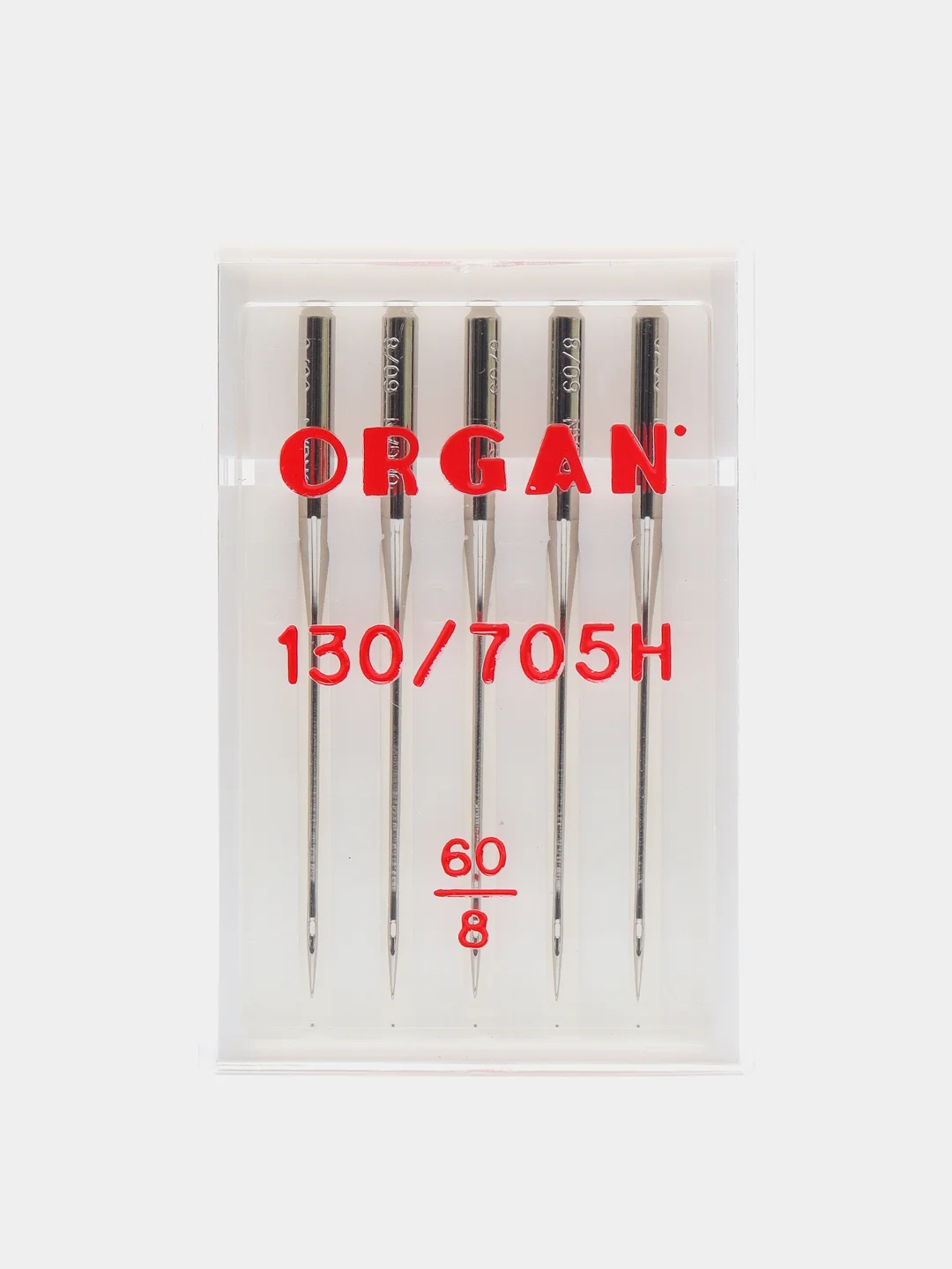 Бежевый иглы ORGAN универсальные 5 шт, в блистере для бытовых швейных машин