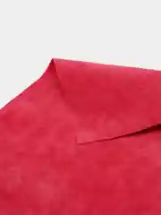 Тёмно-розовый двусторонняя замша, 20*30 см