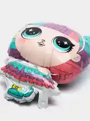 Мятный кукла фольгированный шар фольгированная фигура кукла ЛОЛ LOL сюрпрайз, русалочка