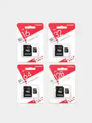 Карта памяти SmartBuy microSD, UHS-1 Class10, 16 - 128 Gb
