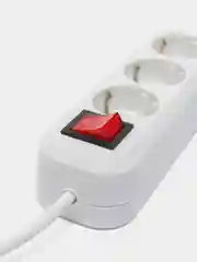 Сетевой фильтр удлинитель Smartbuy, 3500 Вт, 16А, заземление, выключатель, 3 розетки