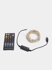 Гирлянда светодиодная на елку RGB, с пультом и APP