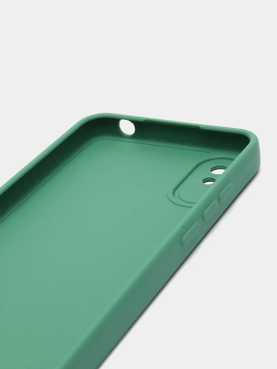 Зеленый чехол цветной для Xiaomi Redmi 9, 9A, 9C, 10, 10C, Redmi 12, 12C, Poco C40 силиконовый