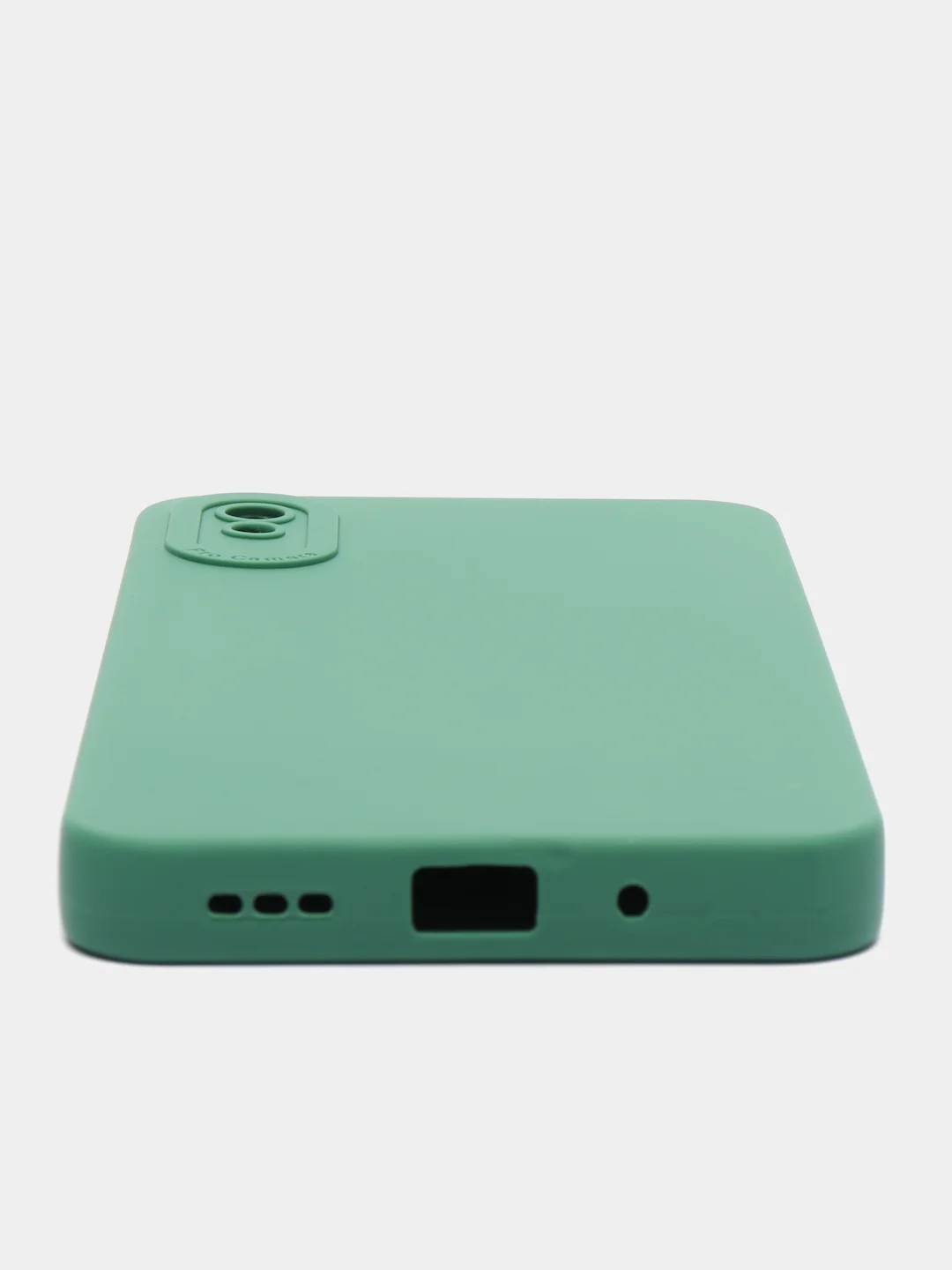 Зеленый чехол цветной для Xiaomi Redmi 9, 9A, 9C, 10, 10C, Redmi 12, 12C, Poco C40 силиконовый
