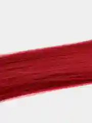 Бордовый накладные волосы, хвост прямой на ленте