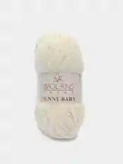 Светло-жёлтый плюшевая пряжа Bunny Baby, 100 г, 120 м