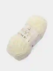 Светло-жёлтый плюшевая пряжа Bunny Baby, 100 г, 120 м