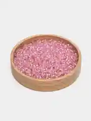 Пастельно-коралловый бисер стеклянный, 10 г