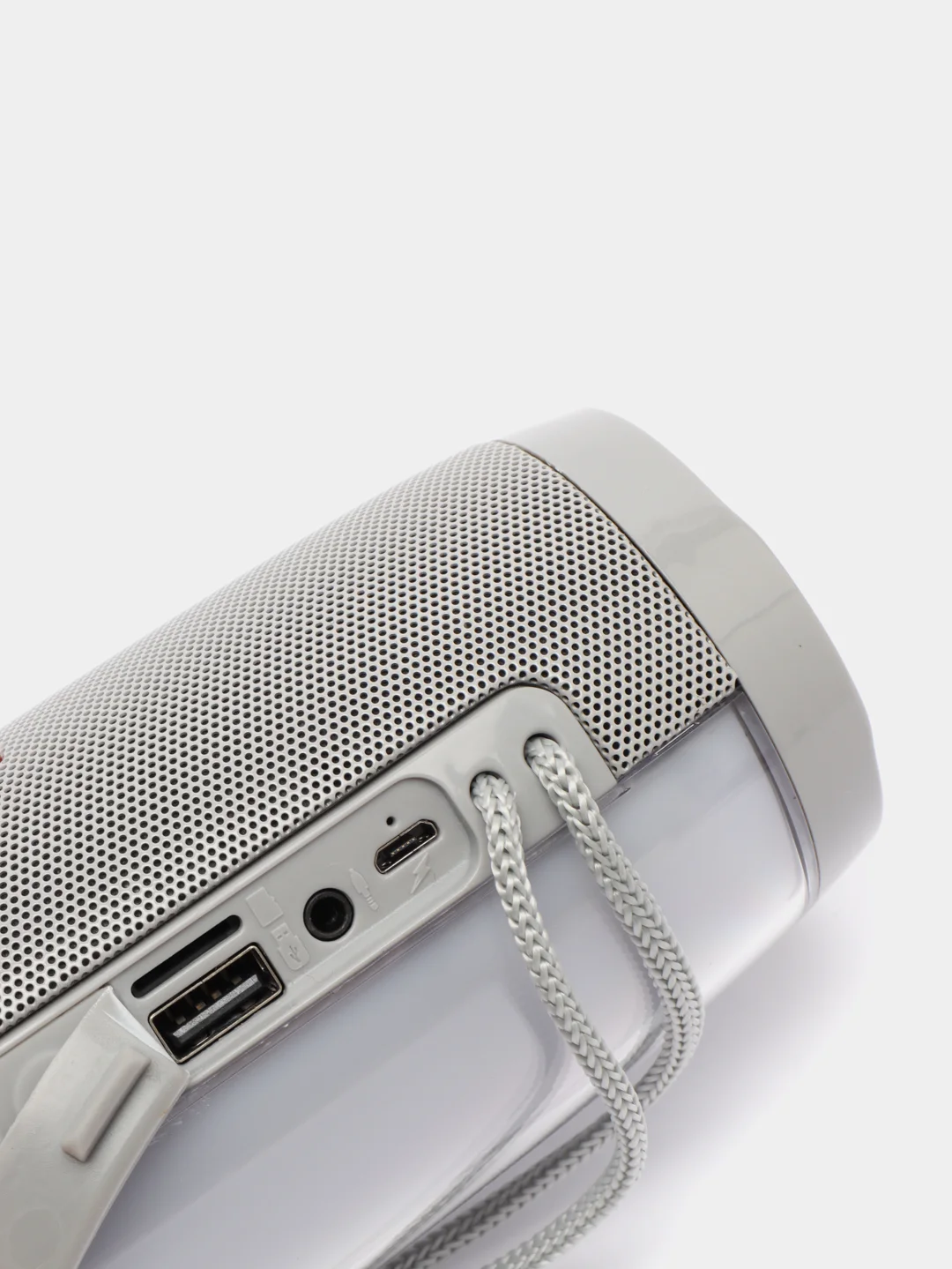Серый портативная беспроводная колонка Bluetooth TG 157 с радиоприемником