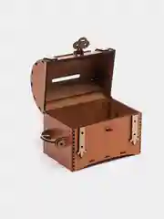 Карамельный копилка деревянная, ручная работа