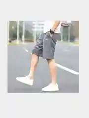 Серый мужские спортивные шорты