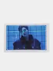 Фиолетовый наклейка на банковскую карту BTS "Мин Юнги"