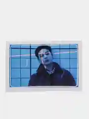Синий наклейка на банковскую карту "BTS Чонгук"