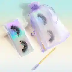 Серебряный накладные ресницы