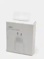 Белый блок питания для iPhone с Type-C, с быстрой зарядкой, 20W