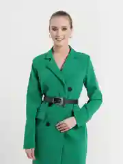 Ремень из эко кожи с массивной ажурной пряжкой серебристого цвета