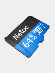 Карта памяти MicroSD Netac P500 U1 Class 10, 90 mb/s, без адаптера, 16 / 32 / 64 / 128 GB