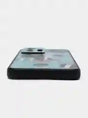 Бирюзовый чехол с рисунком на Xiaomi 11T и Xiaomi 11T Pro (Сяоми 11Т и Сяоми 11Т Про)
