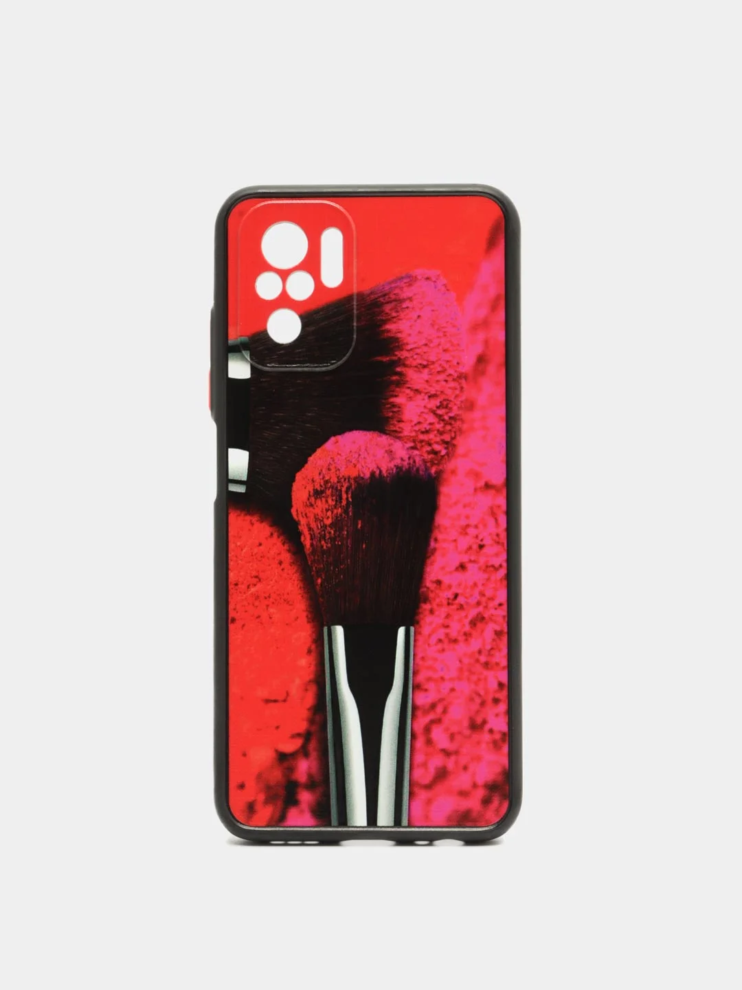 Розовый чехол с рисунком на Poco M5s, Xiaomi Redmi Note 10 и Note 10S (Поко М5с и Редми Нот 10)
