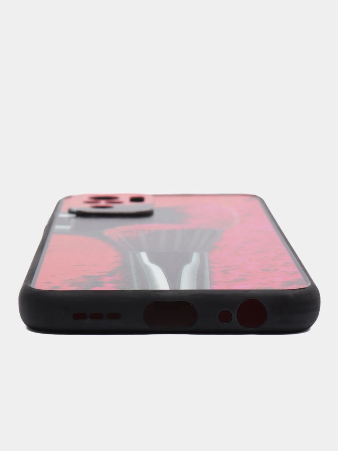 Розовый чехол с рисунком на Poco M5s, Xiaomi Redmi Note 10 и Note 10S (Поко М5с и Редми Нот 10)
