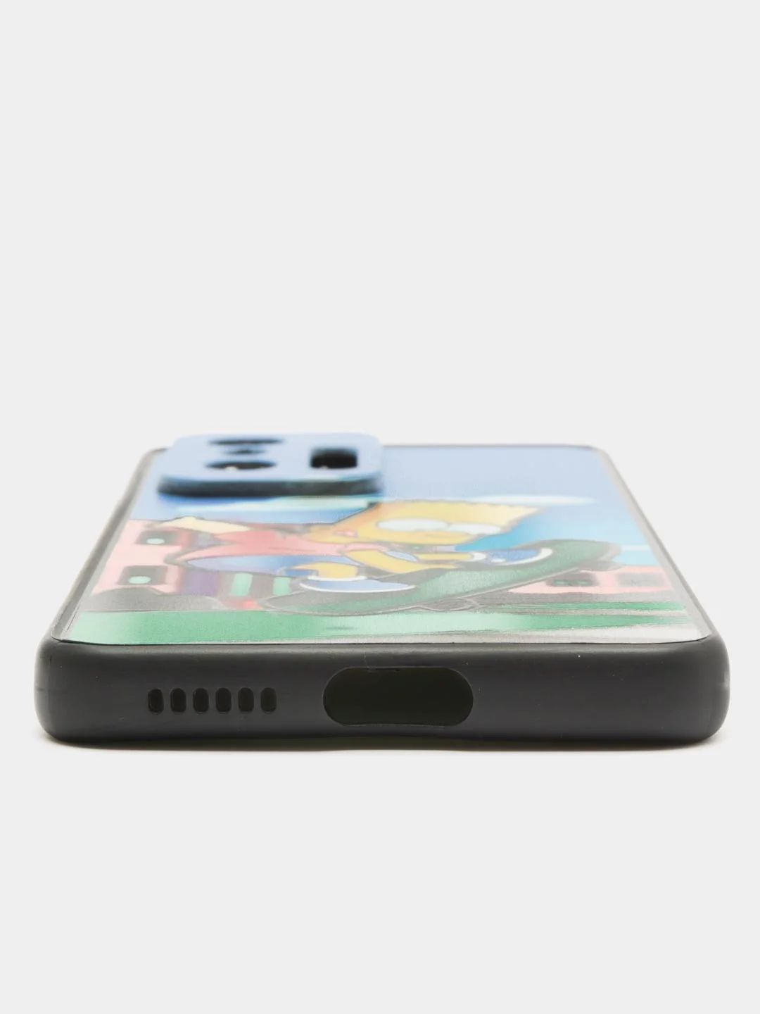 Голубой чехол с рисунком на Xiaomi 11T и Xiaomi 11T Pro (Сяоми 11Т и Сяоми 11Т Про)