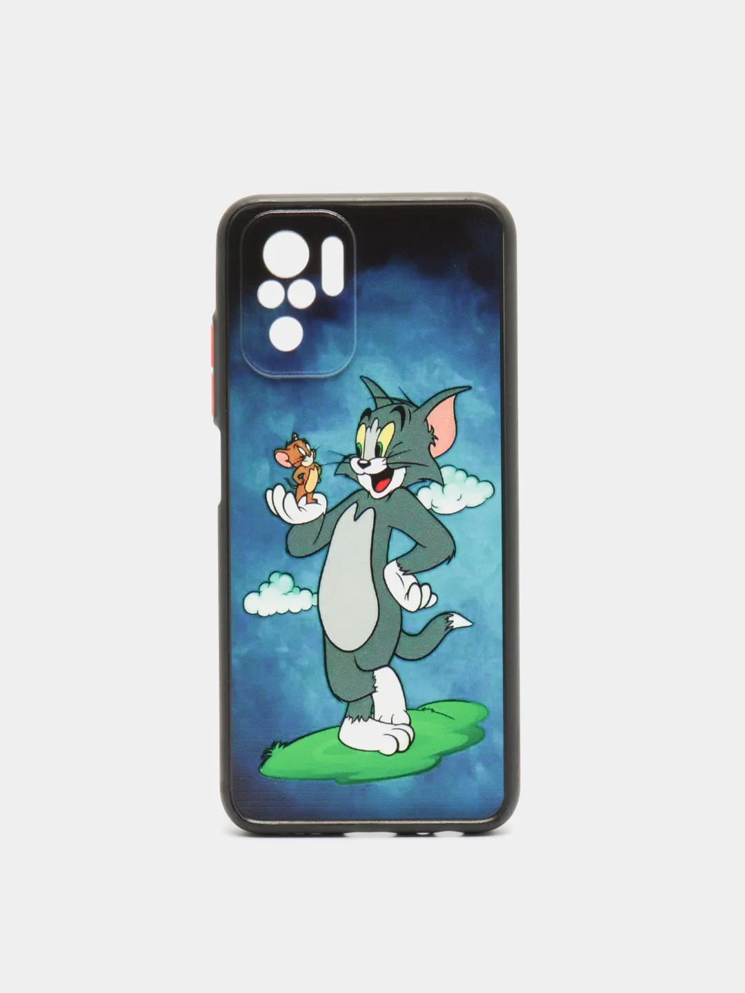 Синий чехол с рисунком на Poco M5s, Xiaomi Redmi Note 10 и Note 10S (Поко М5с и Редми Нот 10)