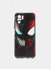 Черный чехол с рисунком на Poco M5s, Xiaomi Redmi Note 10 и Note 10S (Поко М5с и Редми Нот 10)