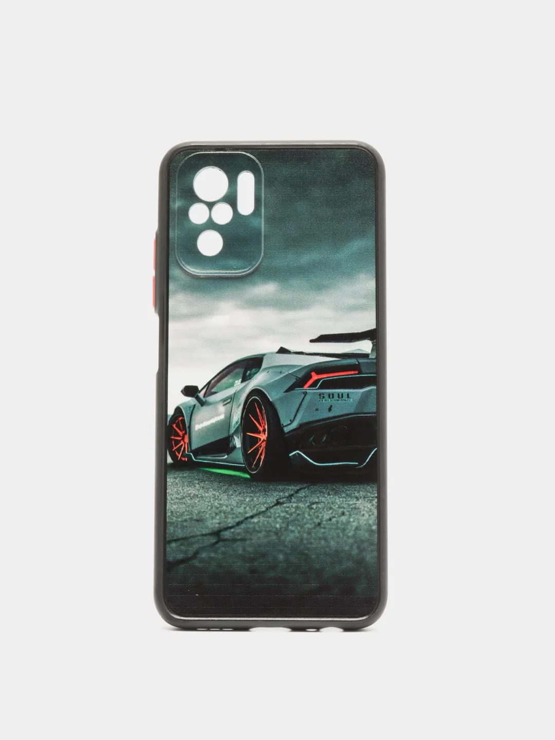Хром чехол с рисунком на Poco M5s, Xiaomi Redmi Note 10 и Note 10S (Поко М5с и Редми Нот 10)