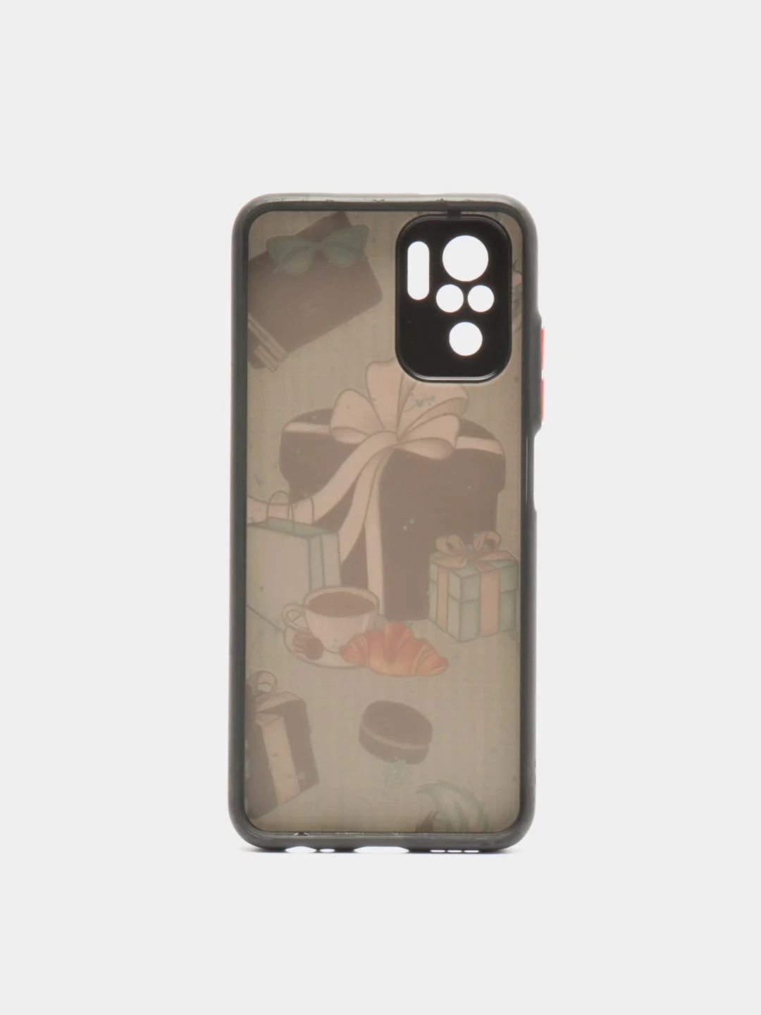Бирюзовый чехол с рисунком на Poco M5s, Xiaomi Redmi Note 10 и Note 10S (Поко М5с и Редми Нот 10)