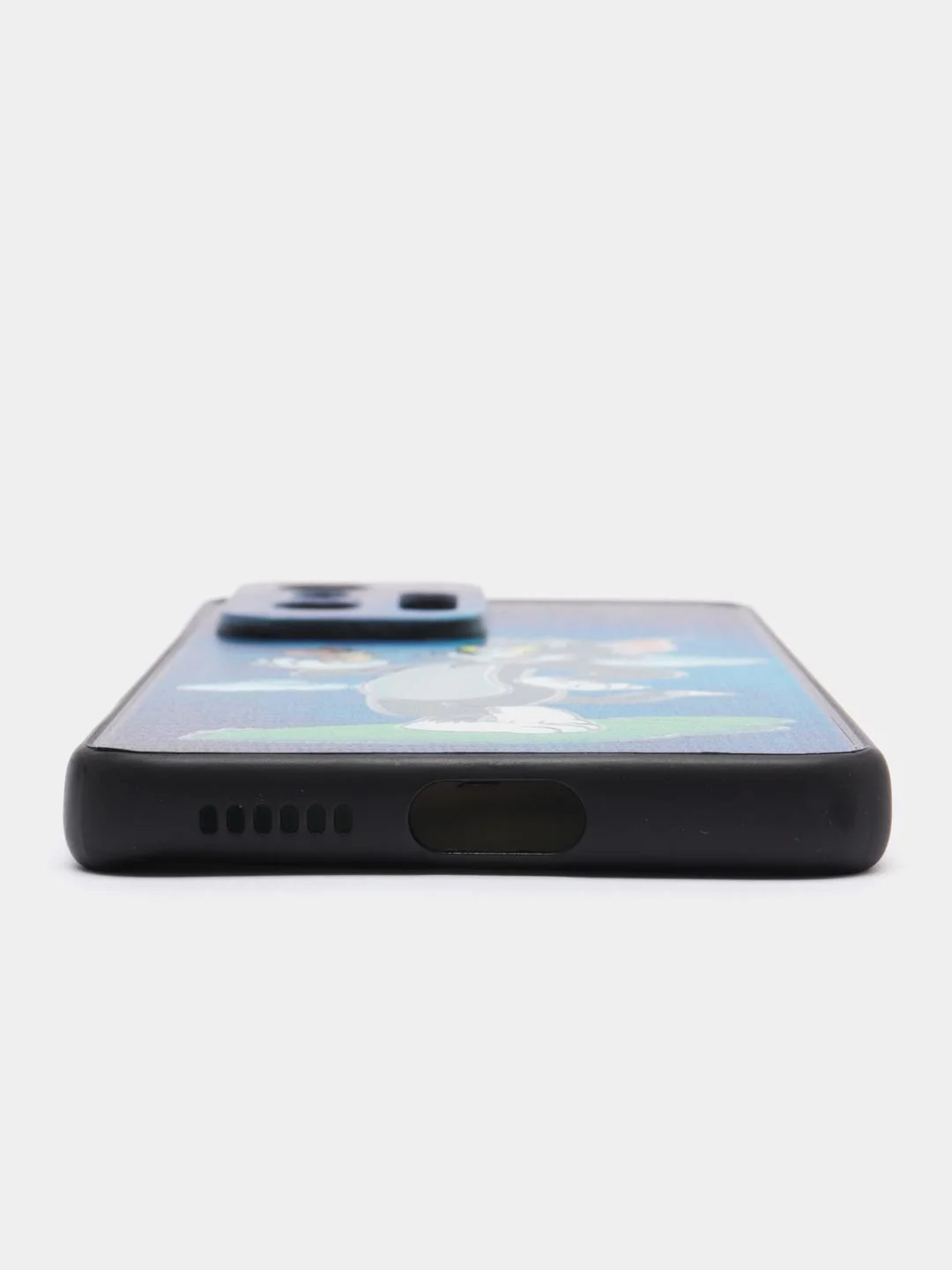 Синий чехол с рисунком на Xiaomi 11T и Xiaomi 11T Pro (Сяоми 11Т и Сяоми 11Т Про)