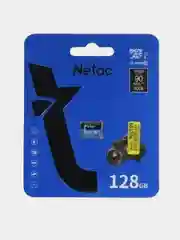Карта памяти MicroSD Netac P500 U1 Class 10, 90 mb/s, без адаптера, 16 / 32 / 64 / 128 GB