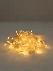 Желтый гирлянда-нить прозрачная, 100 LED, 8 режимов, 10 м