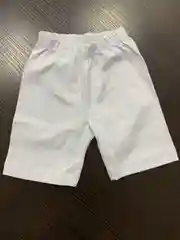 Белый шорты детские, спортивные