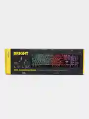 Клавиатура Perfeo "BRIGHT", GAME DESIGN, низкие кнопки, подсветка, USB