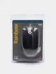 Черный мышь оптическая Perfeo "RAINBOW", 3 кнопки, USB