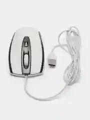 Серый мышь оптическая Perfeo "PROFIL", 4 кнопки, USB