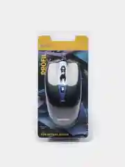 Синий мышь оптическая Perfeo "PROFIL", 4 кнопки, USB