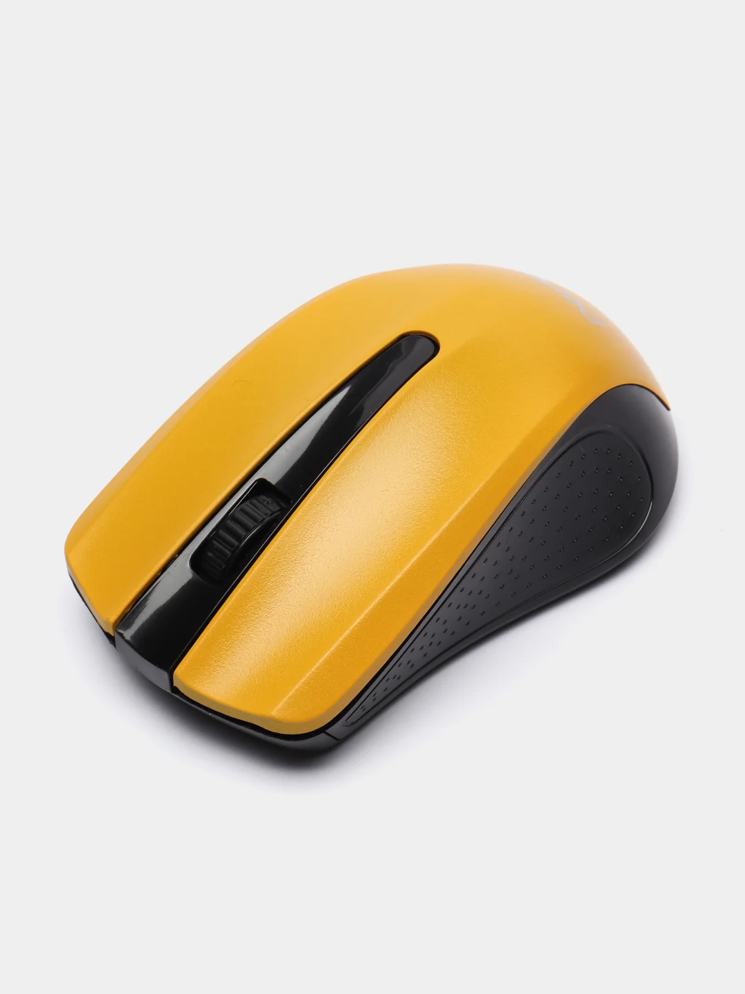 Желтый мышь беспроводная оптическая Perfeo "Rainbow",  USB