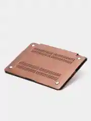 Тёмно-коричневый чехол для ноутбука Apple Macbook, Чехол-накладка  для макбука