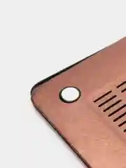 Тёмно-коричневый чехол для ноутбука Apple Macbook, Чехол-накладка  для макбука