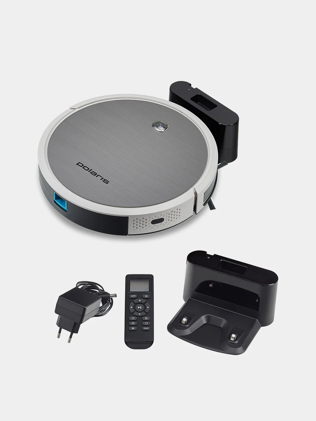 Робот-пылесос Polaris PVCR 1226, серебристый