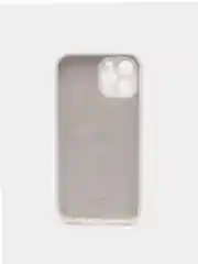 Слоновая кость чехол Silicone Case для Apple iPhone 12 с защитой камеры (закрытый низ)