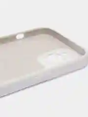 Слоновая кость чехол Silicone Case для Apple iPhone 12 с защитой камеры (закрытый низ)