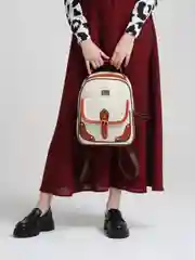 Бежевый рюкзак женский